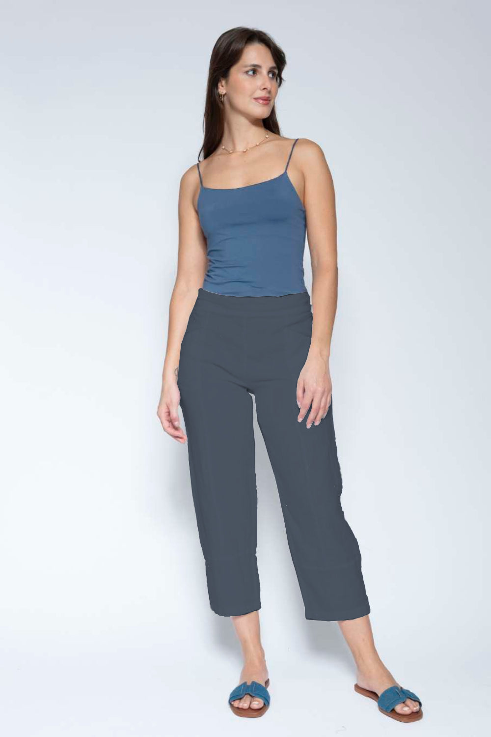 Flat Front Balloon Trousers