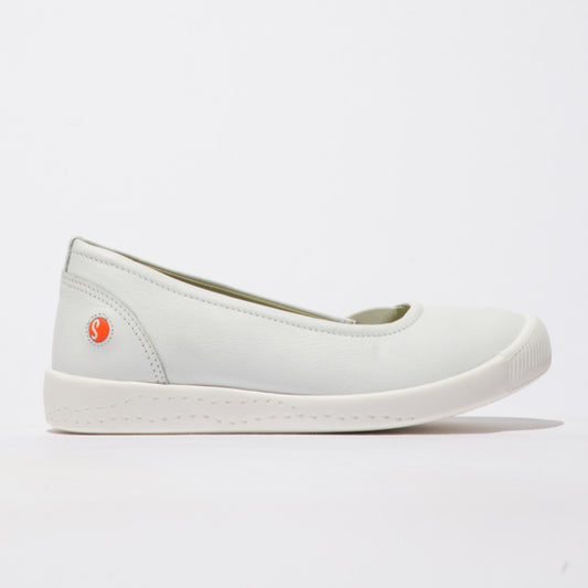 Softinos Isla Shoe Smooth White Green