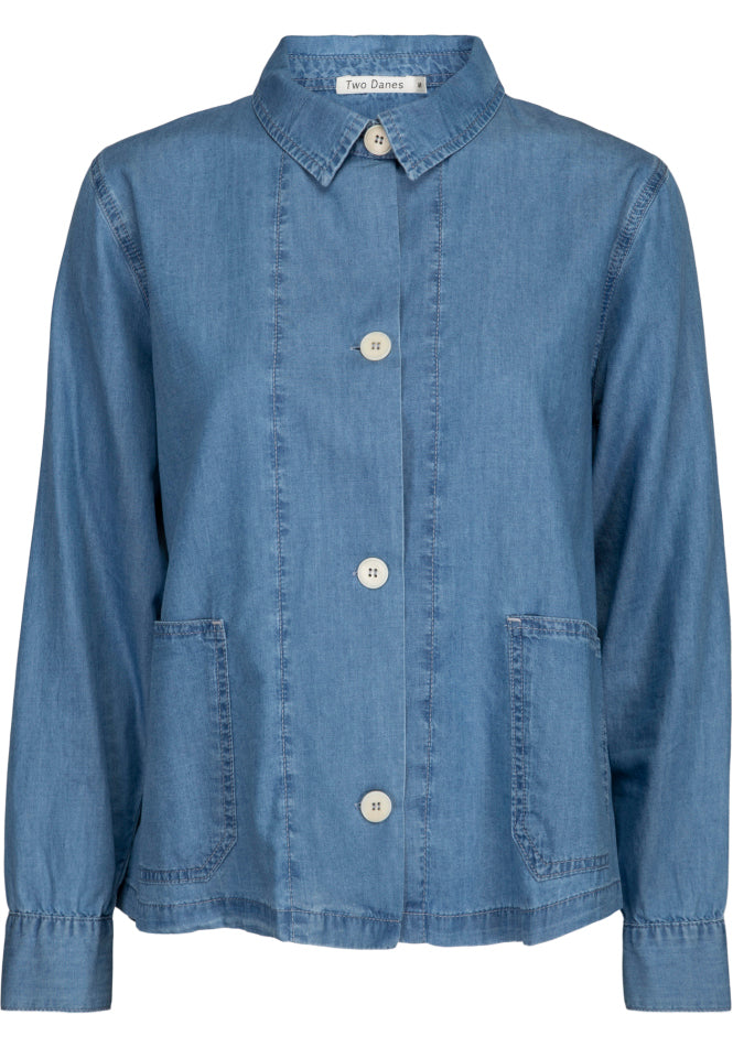 Two Danes Dusty Jacket Dark Indigo