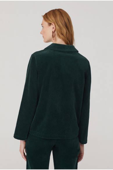 Nice Things Corduroy Jacket Green