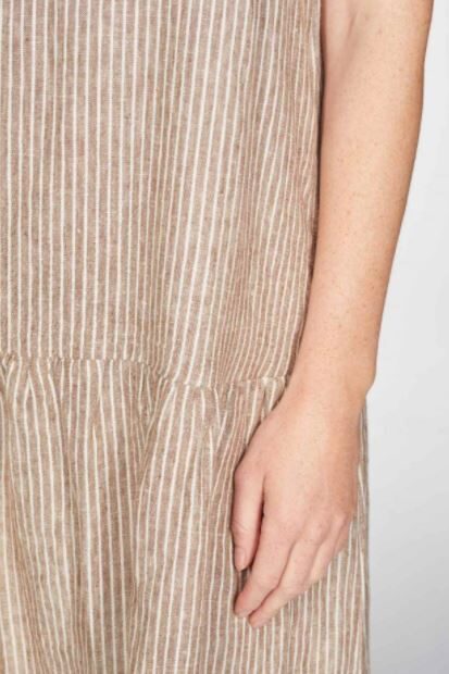 Thought Isobel Trapeze Dress Cinnamon
