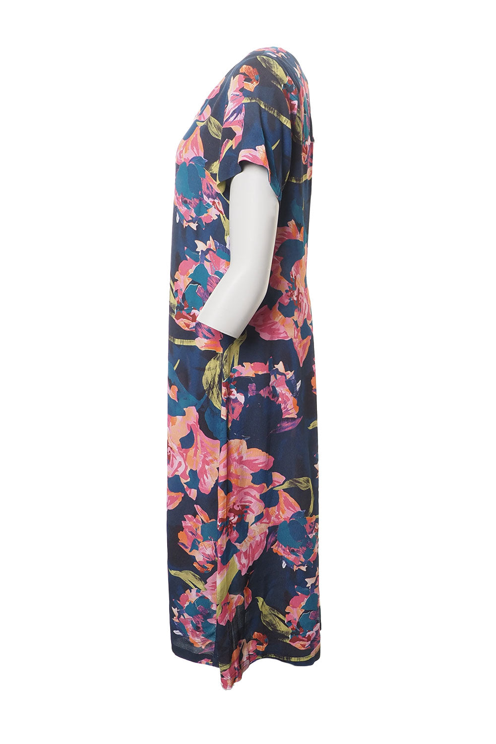 Foil Best Buds Vacay Everyday Dress Navy