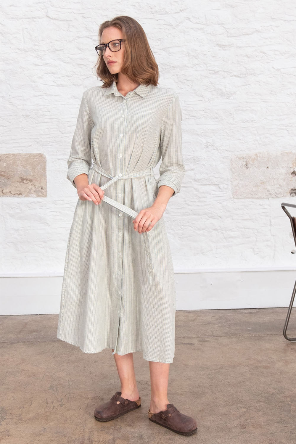Bibico Rita Shirt Dress Stripe