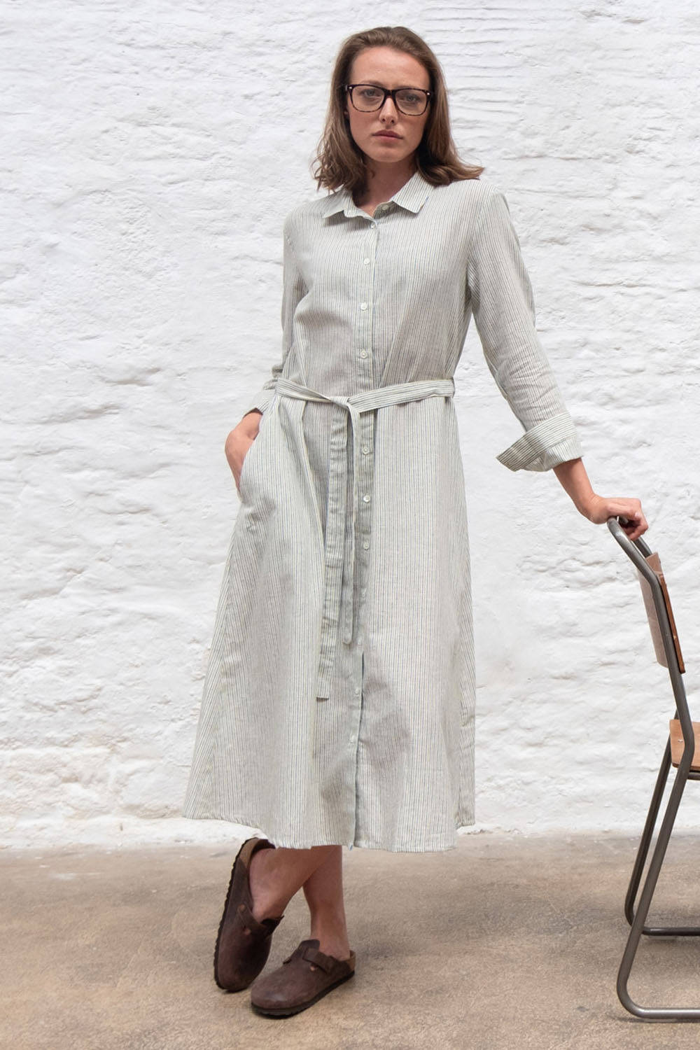 Bibico Rita Shirt Dress Stripe