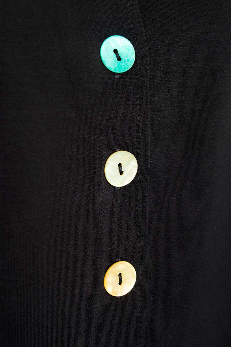 Ralston Berno Top Plain Black