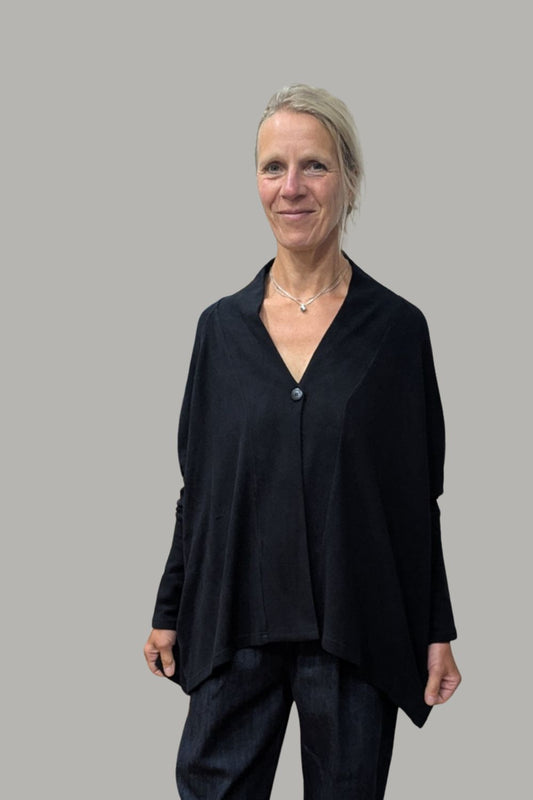 One Button Soft Cardigan