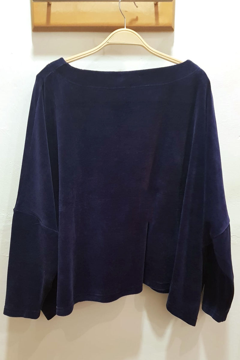 Ralston Zima Top Velvet Blue