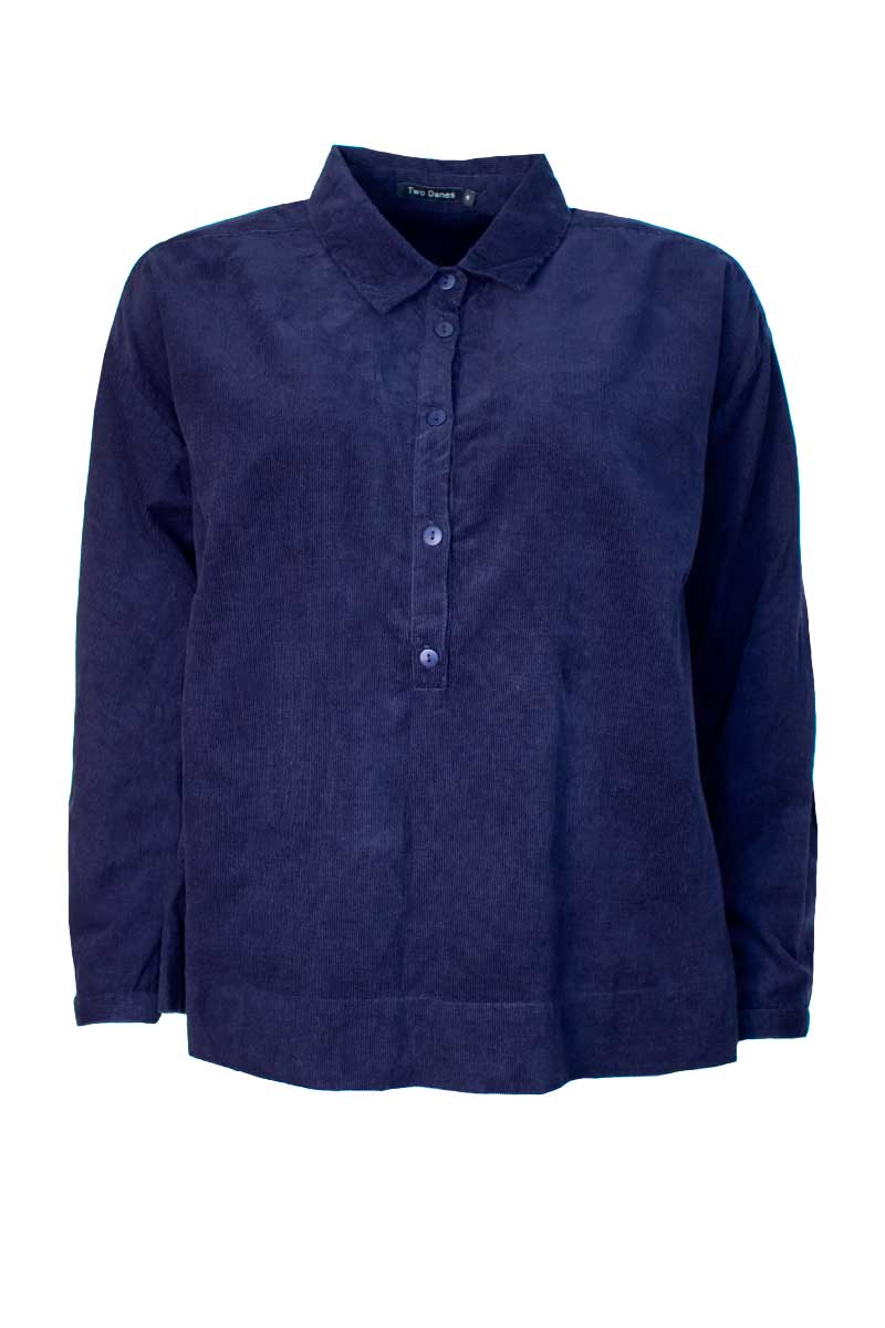 Two Danes Caroline Shirt Dark Navy