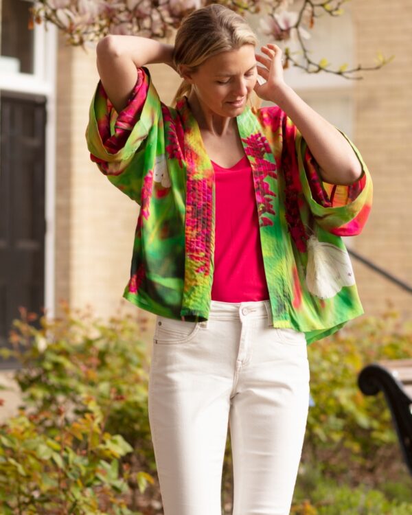 From My Mothers Garden Give Me Butterflies Kimono