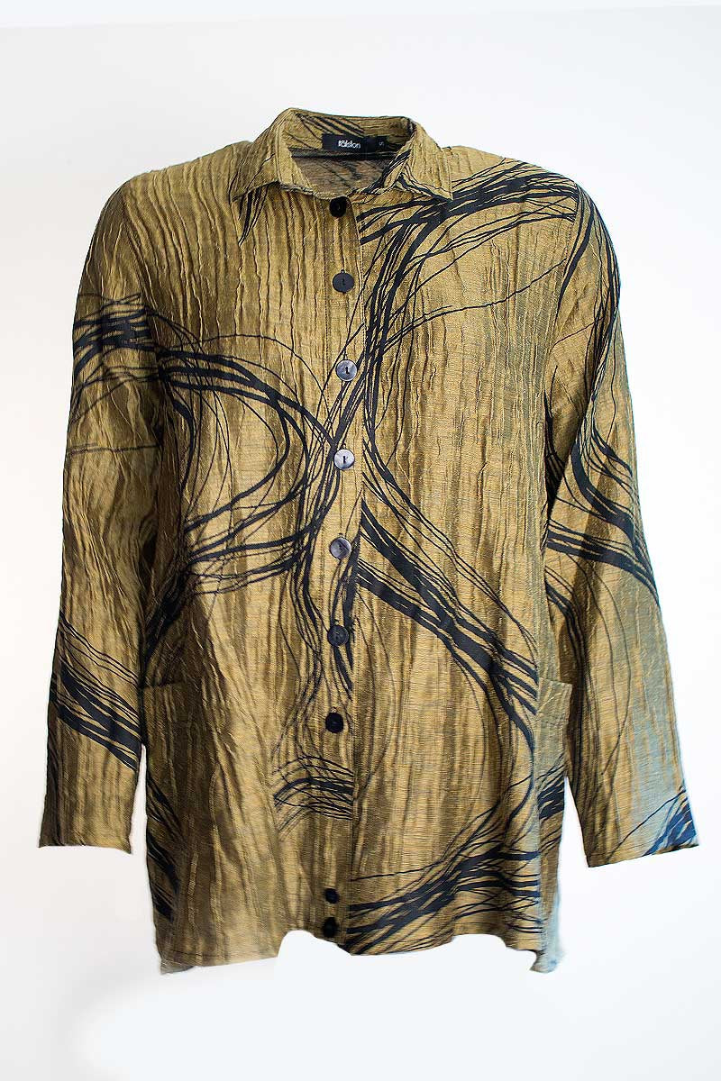 Ralston Wally Shirt Green Swirl