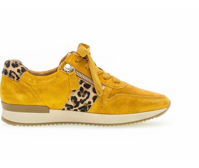 Gabor Shoes Lulea Trainer Mustard