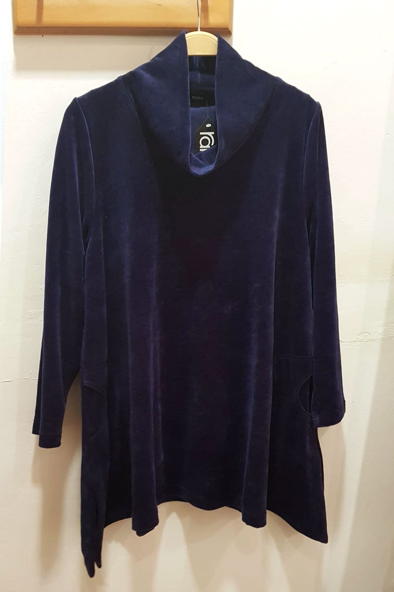 Ralston Tiia Top Velvet Blue