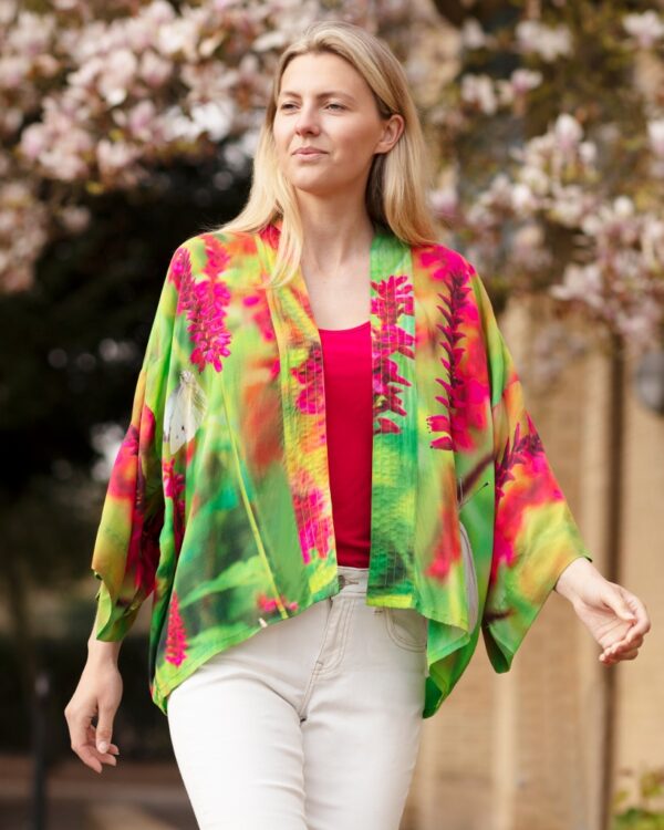 From My Mothers Garden Give Me Butterflies Kimono