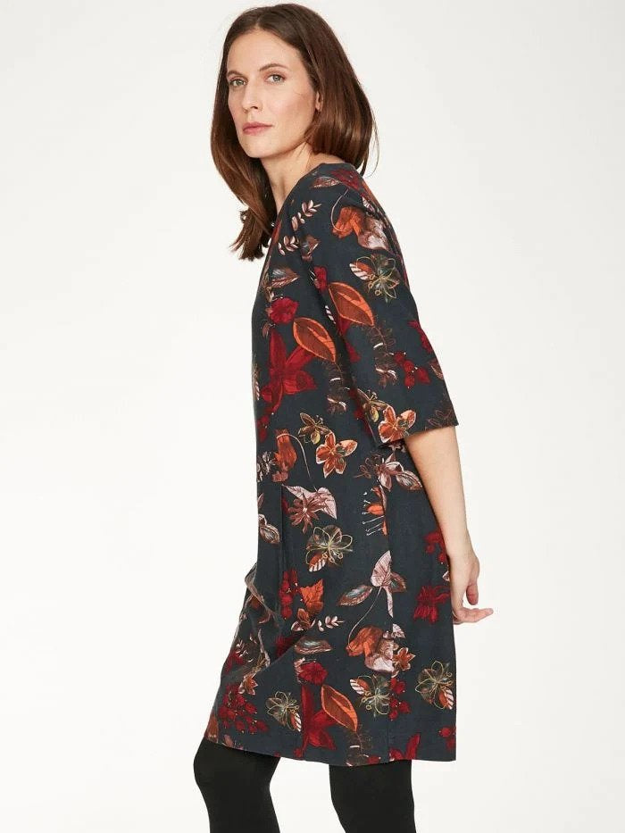 Thought Josefa Dress Midnight Navy