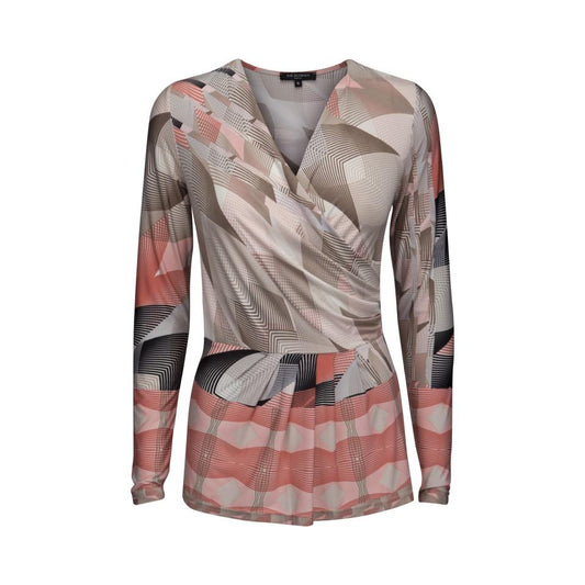 Ilse Jacobsen Draped Blouse NICE83EF Pink