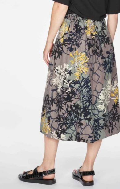 Thought Brielle Pleated Skirt Smoke