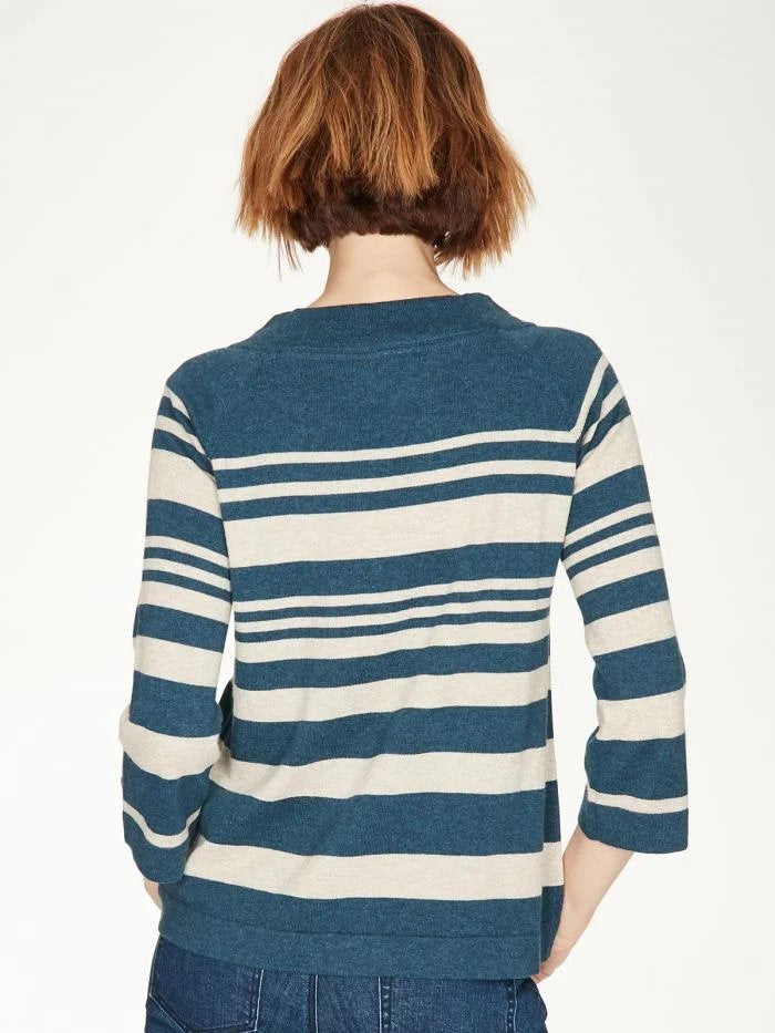 Thought Sail La Vie Jumper Majolica Blue