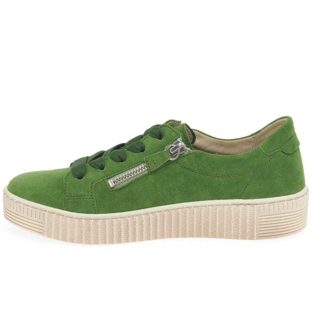 Gabor Shoes Wisdom Trainer Green