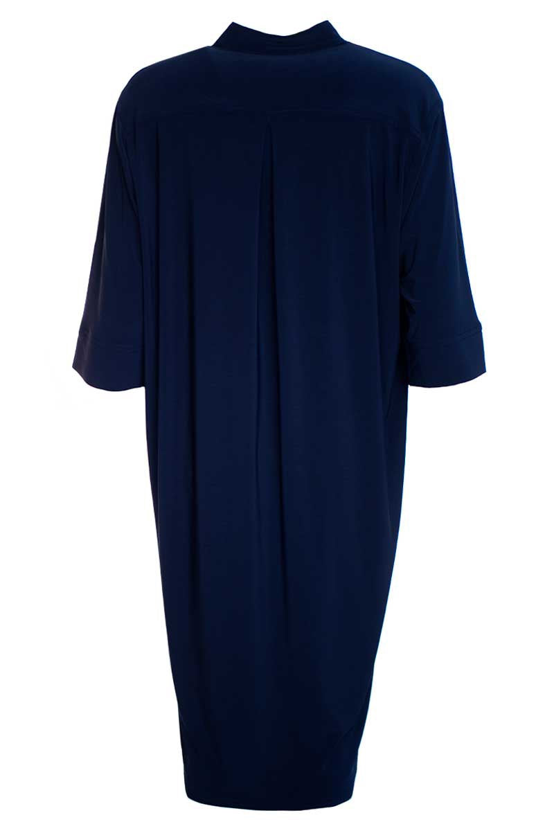 Habits Clothing Grandpa Tunic Navy Blue