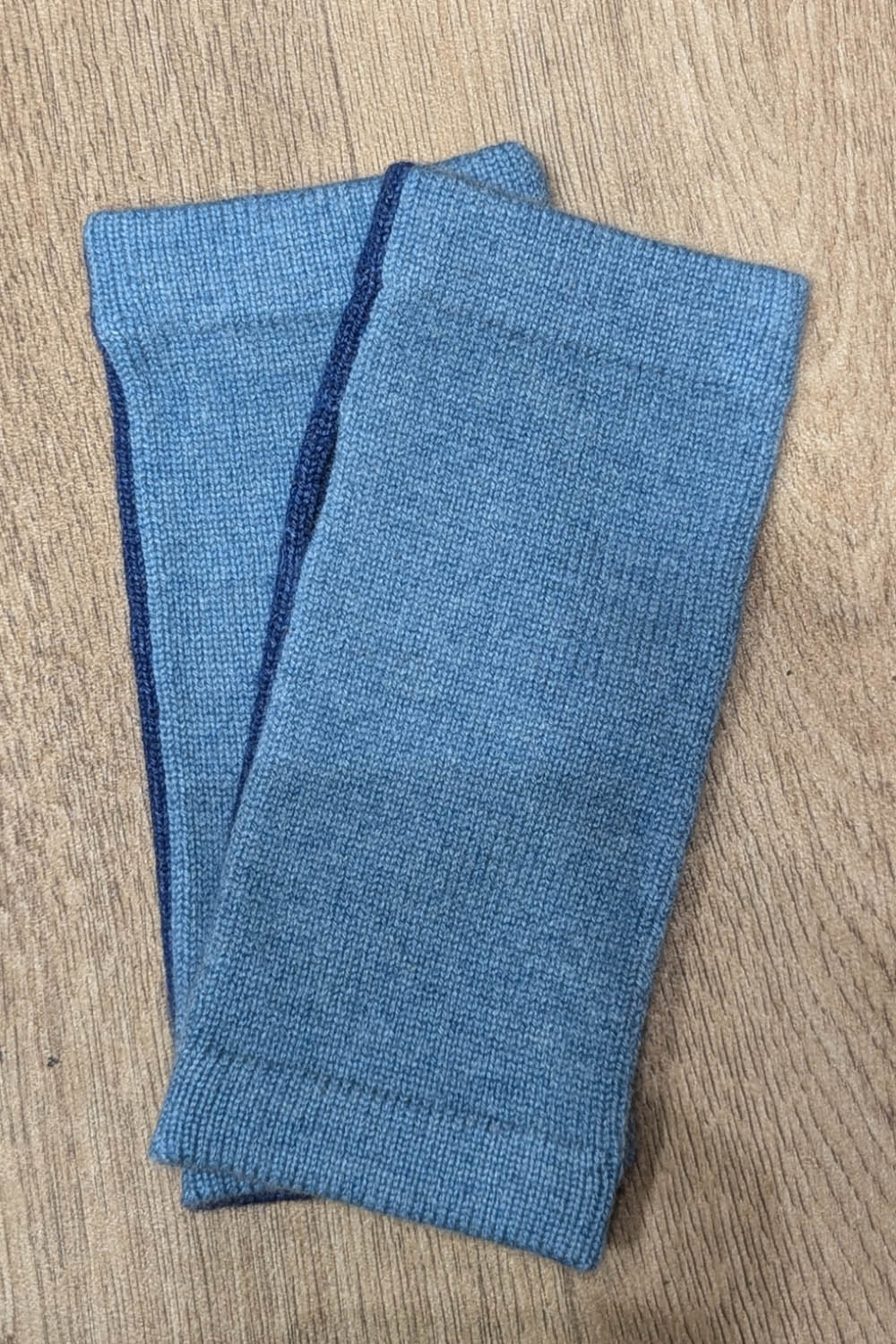 Duo Tone Cashmere Wrist Warmers