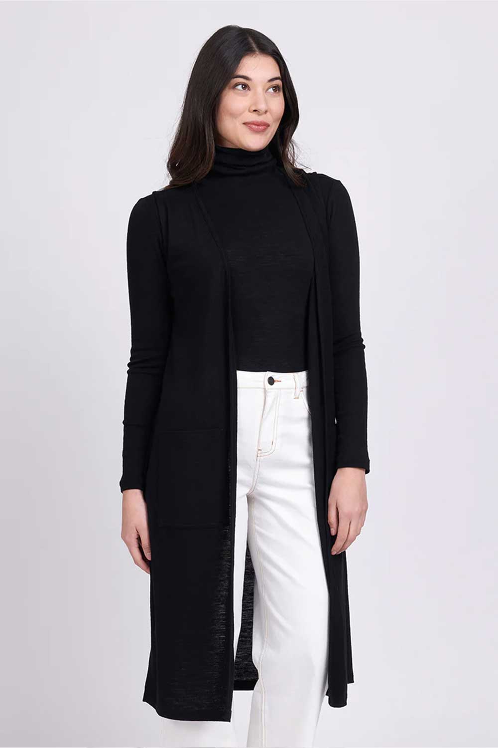 Long Yarn Gilet