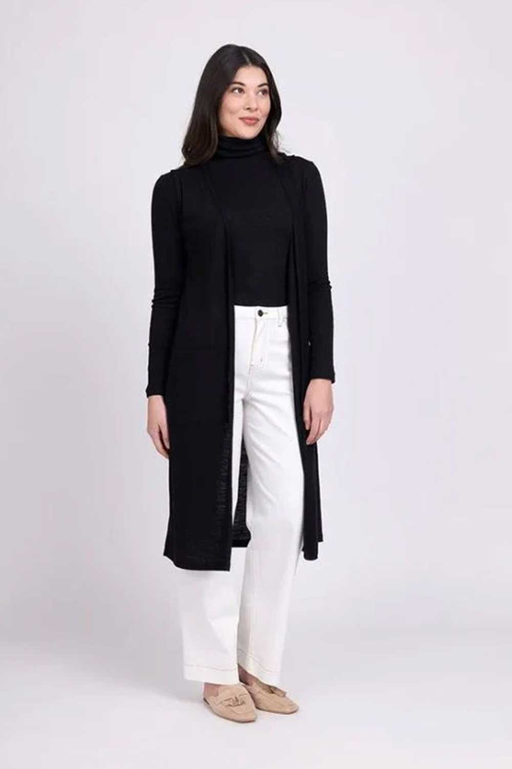 Long Yarn Gilet
