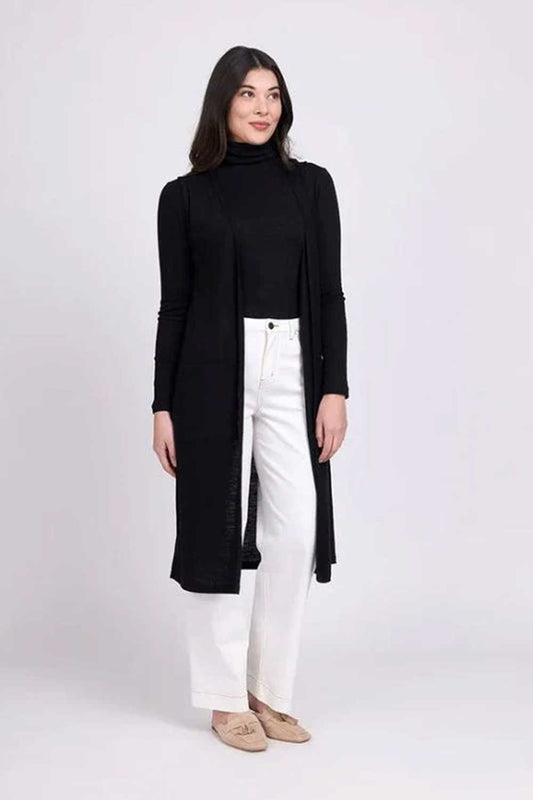 Long Yarn Gilet