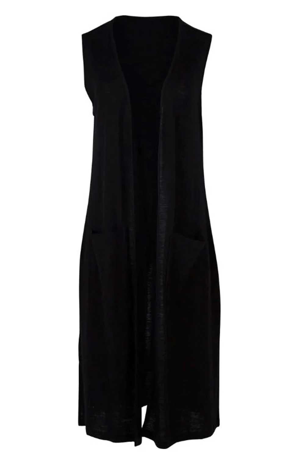 Long Yarn Gilet