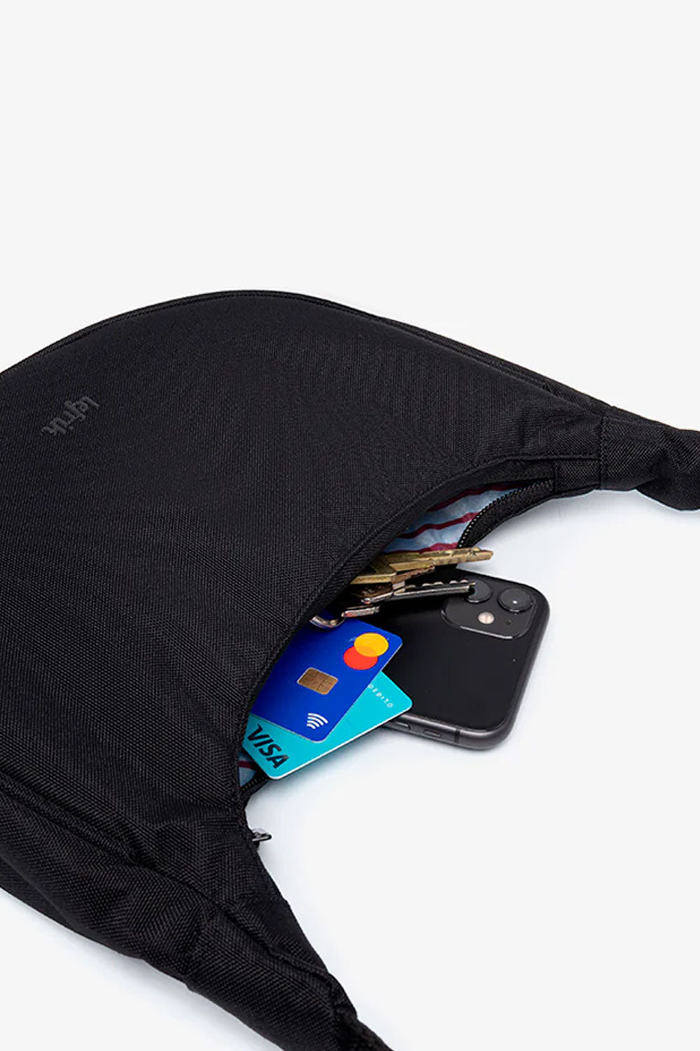 Lefrik Lua Bag Stripes Black