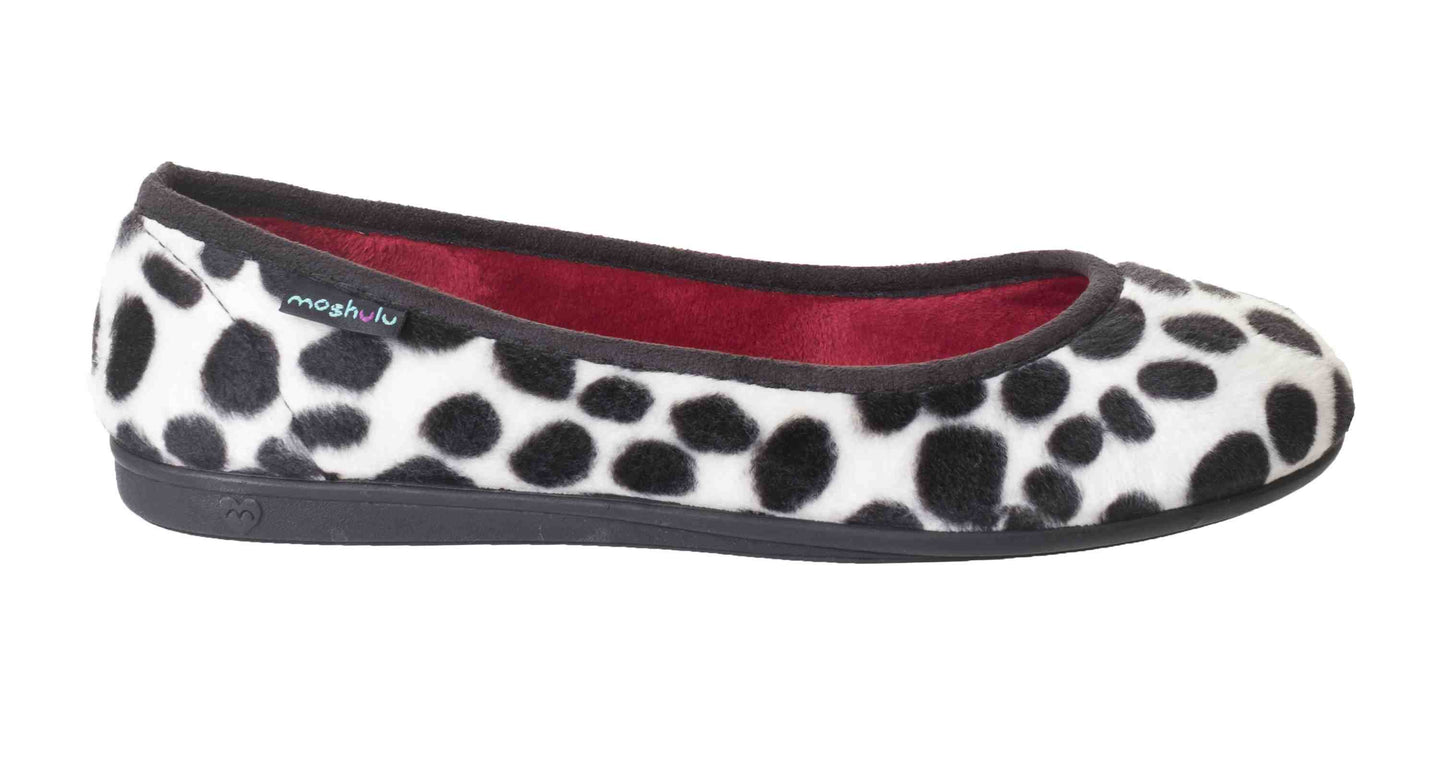 Moshulu Leona Dalmation Slipper