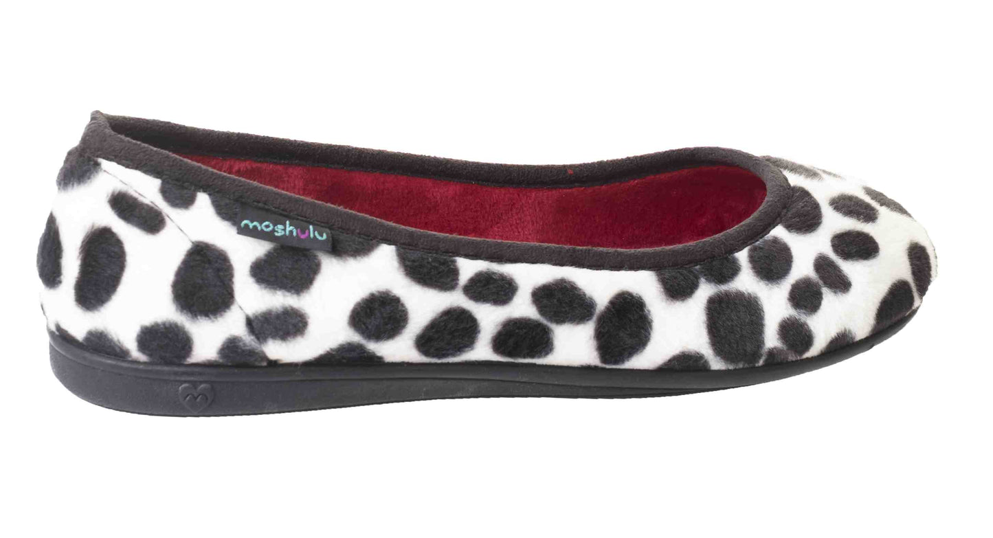 Moshulu Leona Dalmation Slipper