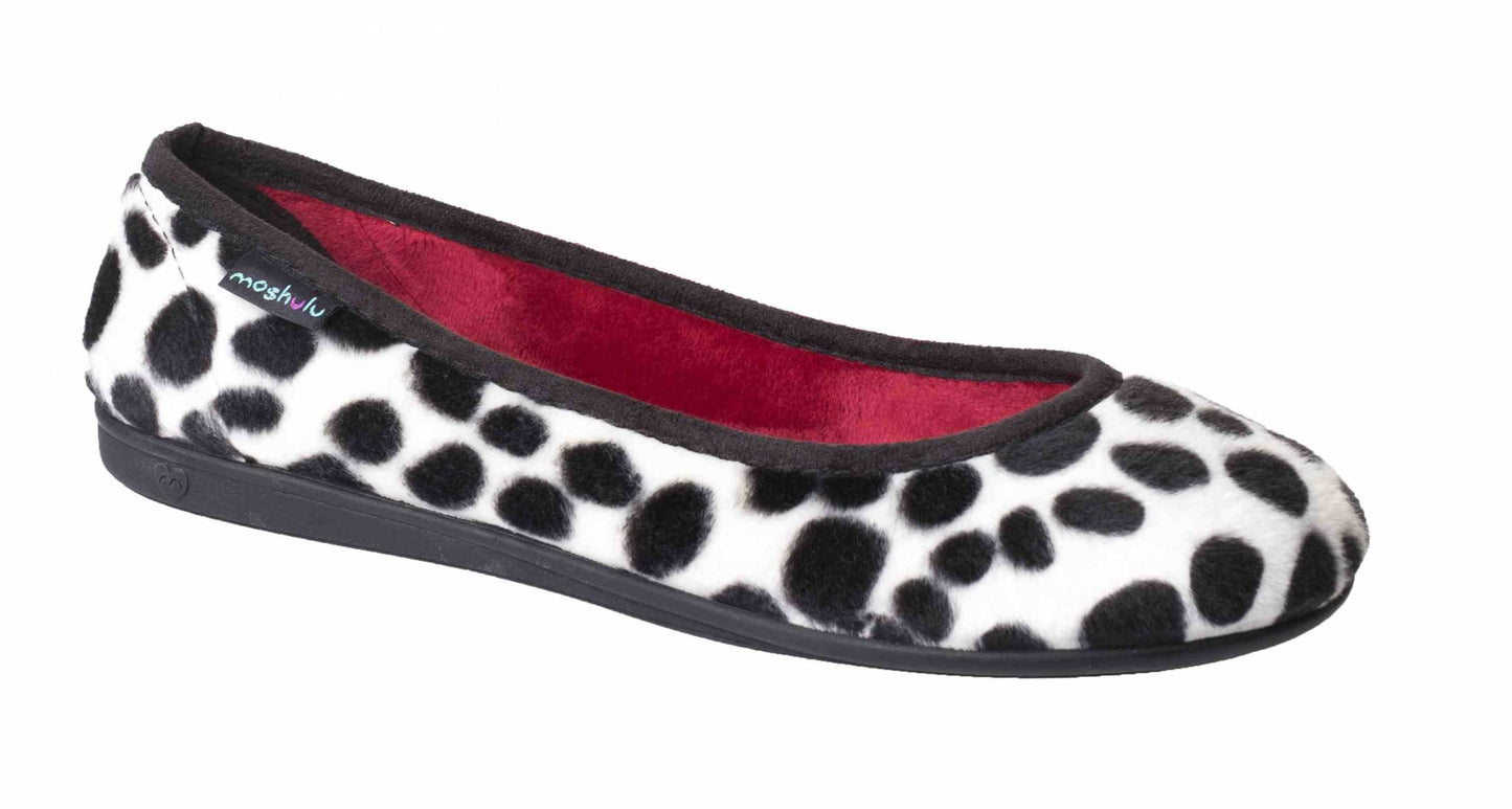 Moshulu Leona Dalmation Slipper