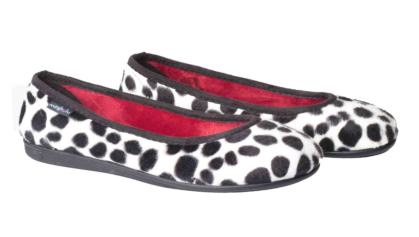 Moshulu Leona Dalmation Slipper