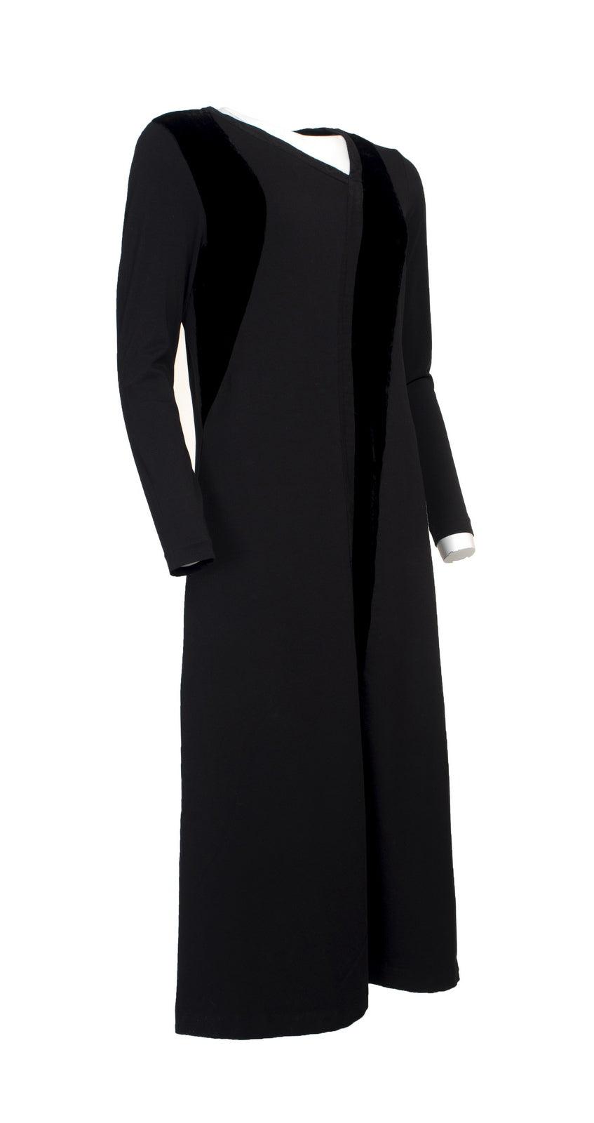 European Culture Long Dress Black 11FO
