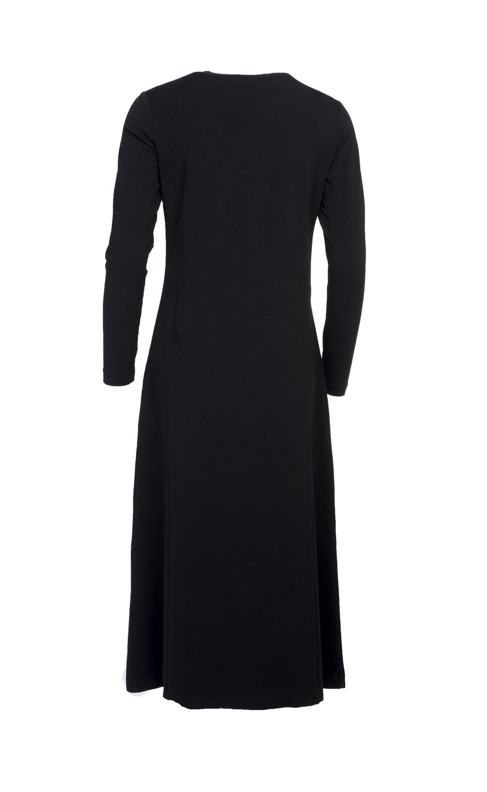 European Culture Long Dress Black 11FO