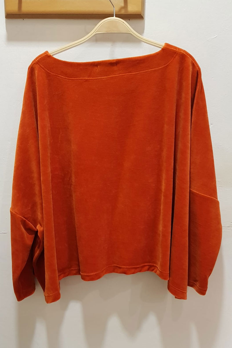 Ralston Zima Top Velvet Orange