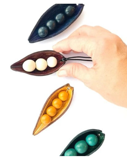 Pretty Pink Jewellery Pod Necklace Yellow