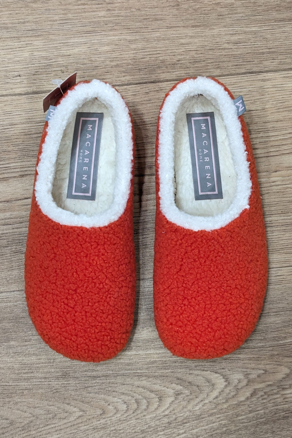 Macarena Kela Donkey Slippers Naranja Red