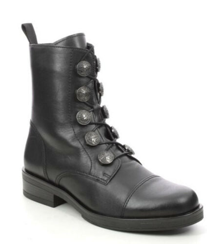 Gabor Shoes Lady Button Boots Black