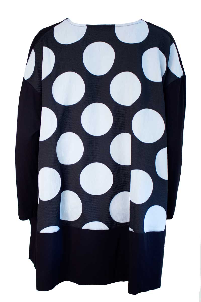 Alembika Black Bubbles Top