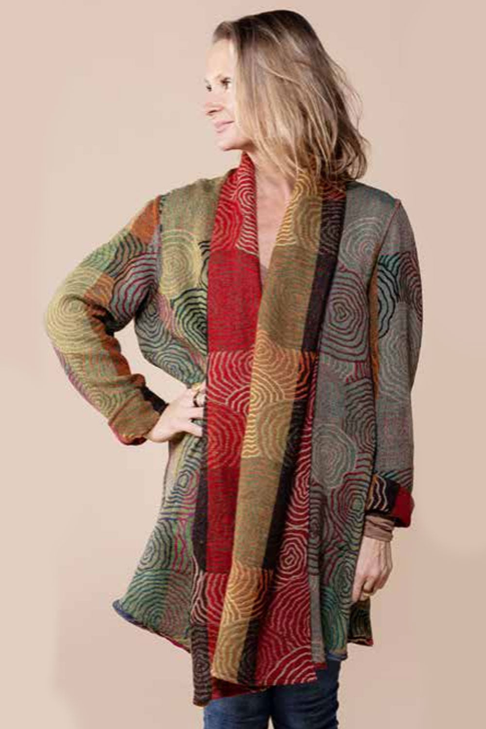 Nila Rubia Reversible Swirl Thar Jacket