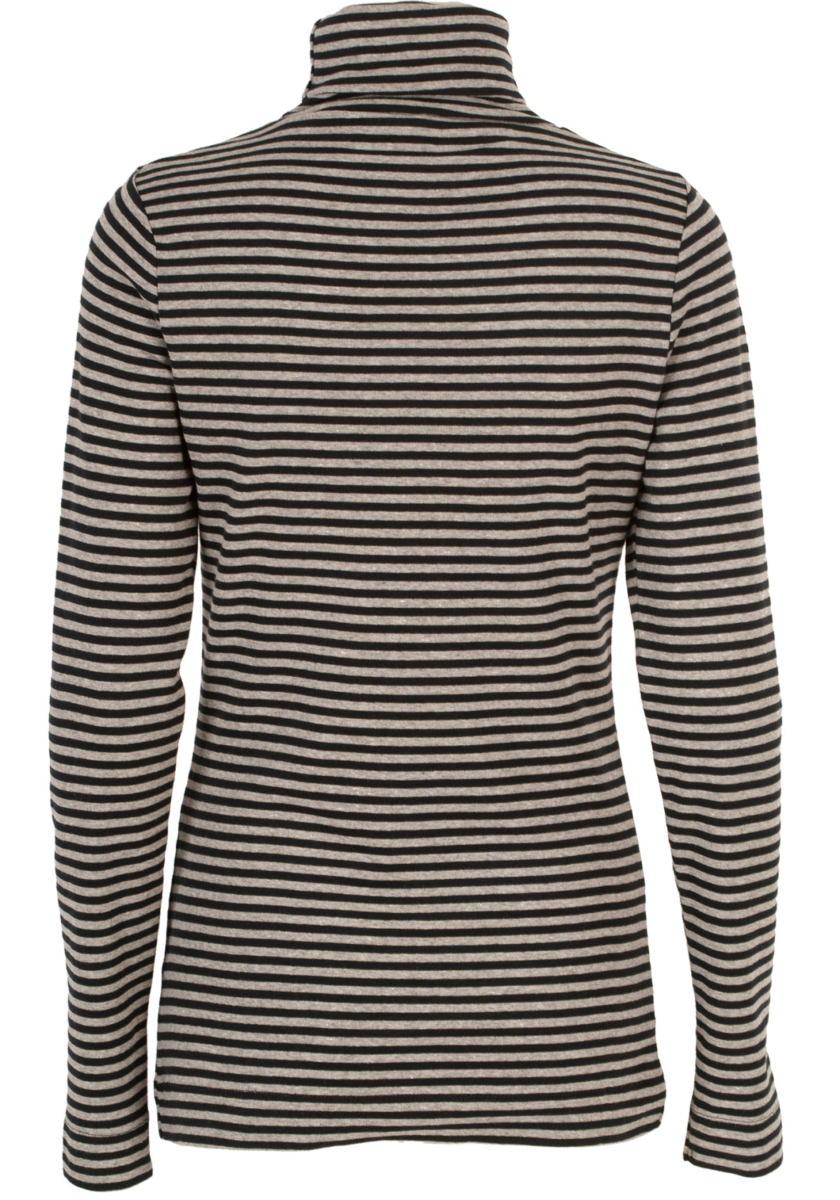 Two Danes Agnes Roll Neck Grey and Black