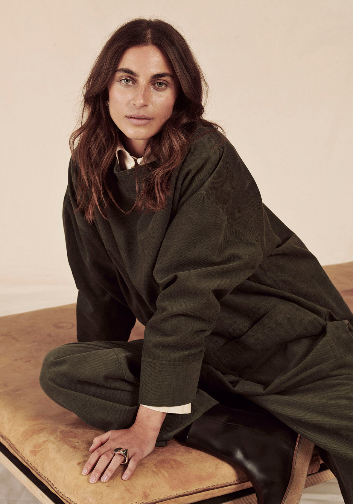 Two Danes Corine Tunic Hunter