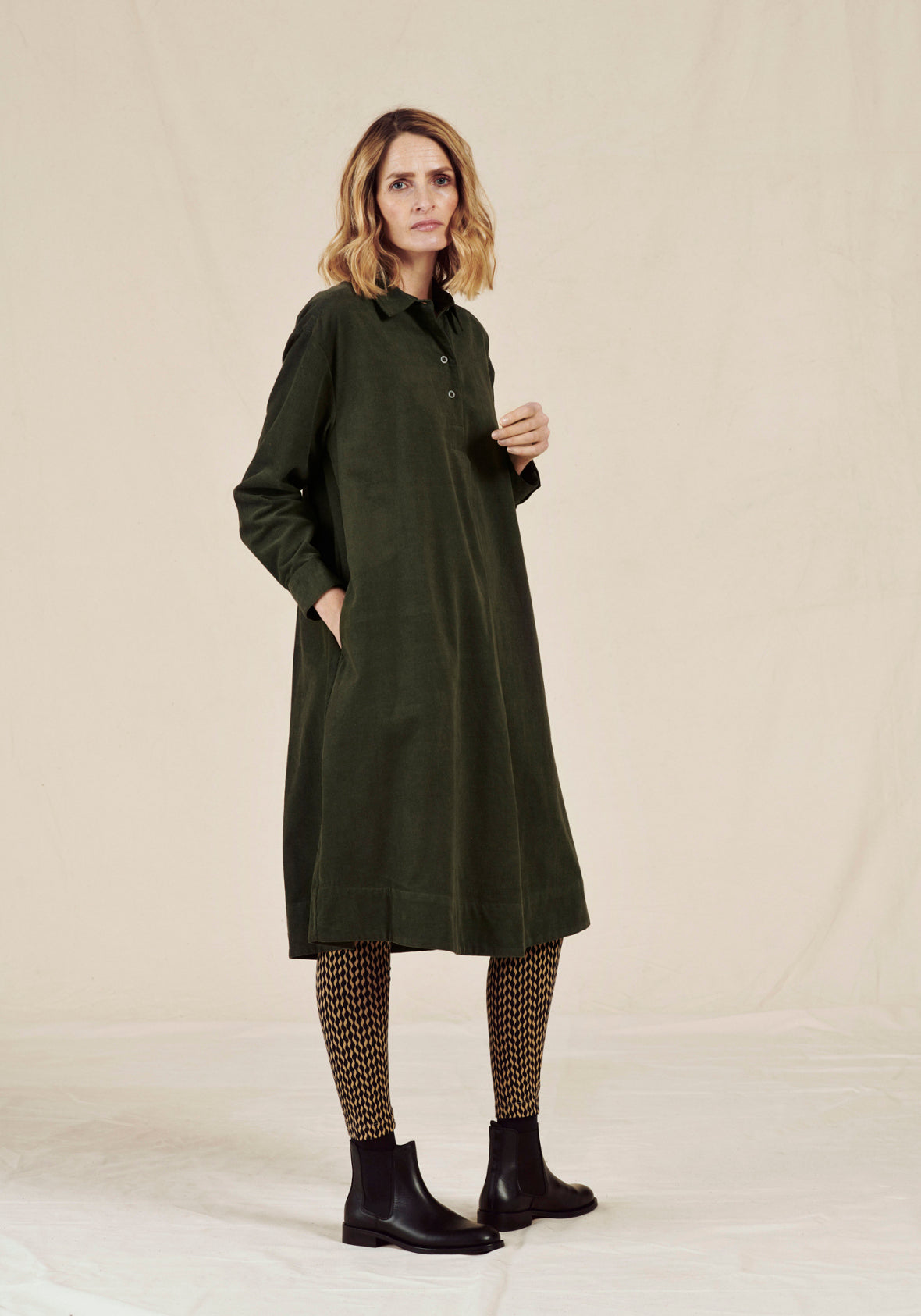 Two Danes Cynthia Dress Hunter
