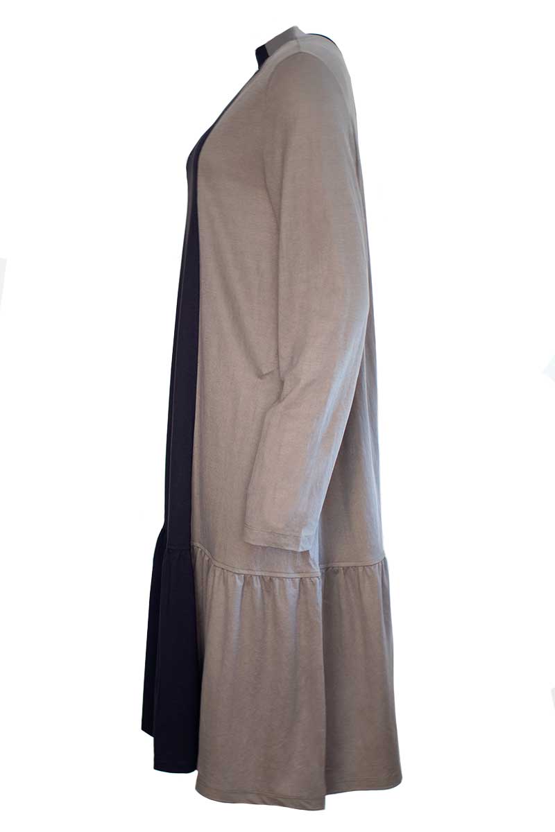 Alembika Black and Khaki Dress