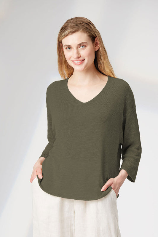 Sweater With V-Neck