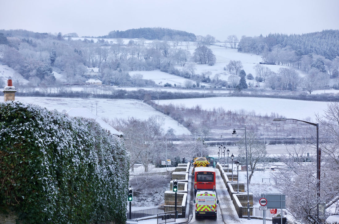 Corbridge Bridge in the Snow