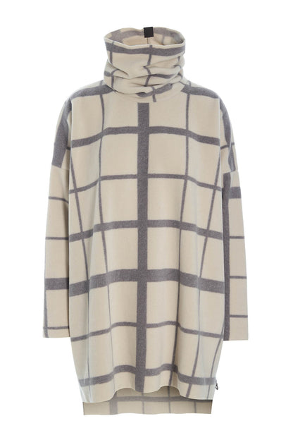 High Neck Fleece Tunic