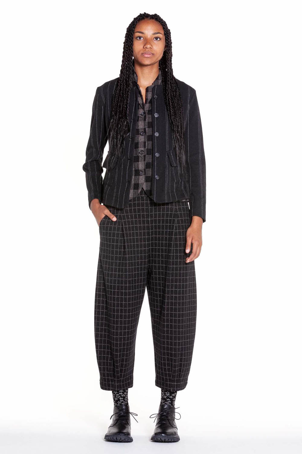 Bianco J Grid Pants