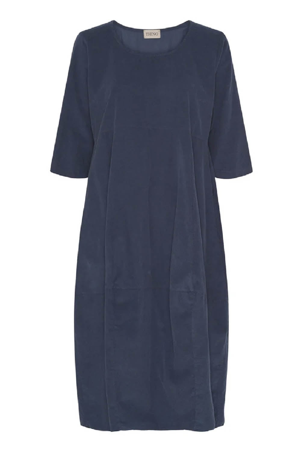 Organic Pin Cord Bubble Dress